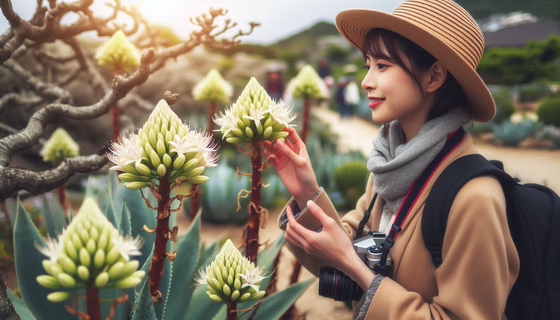 リュウゼツラン花不吉