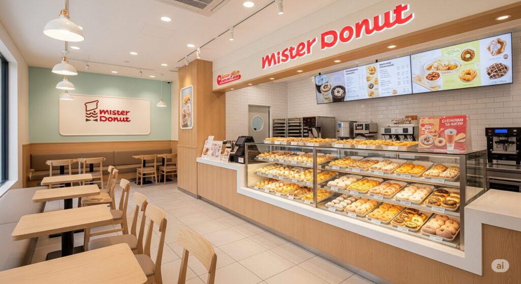 【ミスド 何個から箱】ミスタードーナツ店内の様子