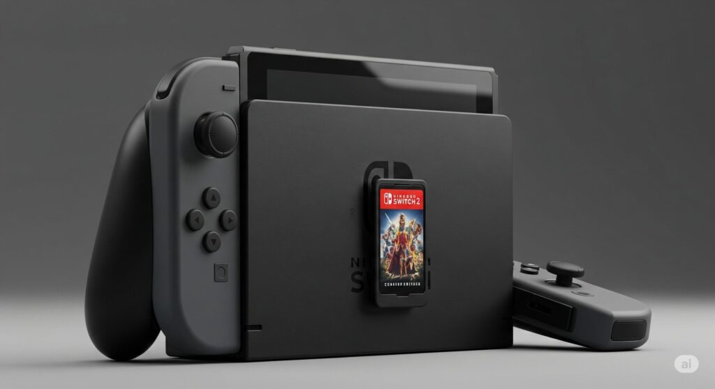 【Nintendoスイッチ2 予約】ニンテンドースイッチ本体とジョイコン、スマホスタンド型Nintendo Switch2画像