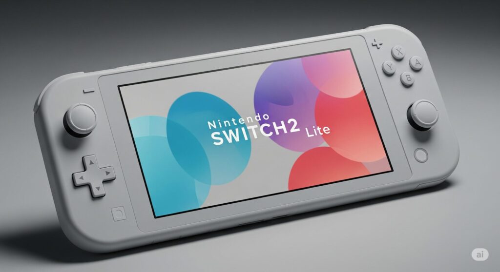 【スイッチ2 ライト】白色の携帯ゲーム機本体