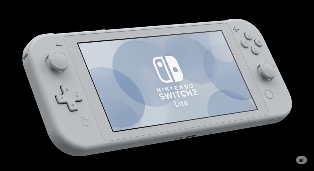 【スイッチ2 ライト】白色のゲーム機本体
